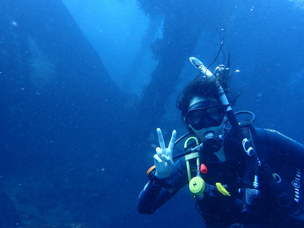 Diving At the ship wreck