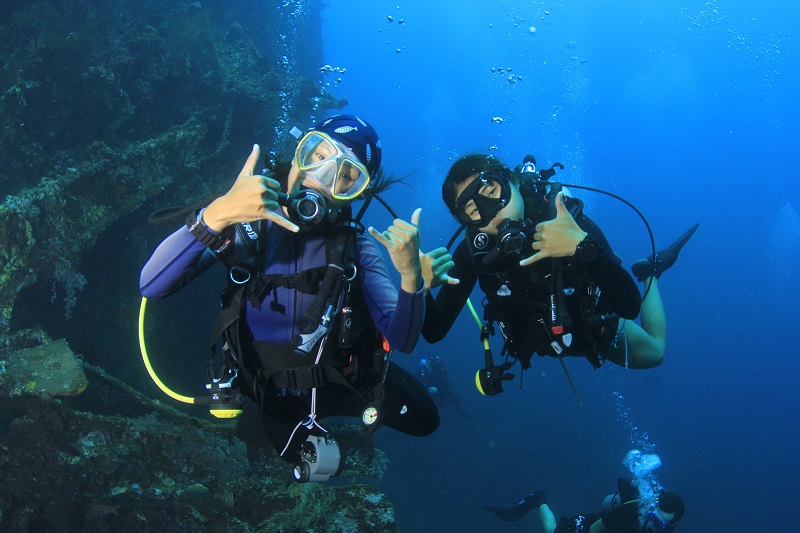 バリ 体験ダイビング