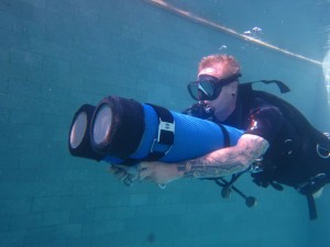 Sidemount diving in Bali