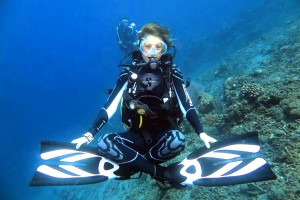 Buoyancy for diving in Bali