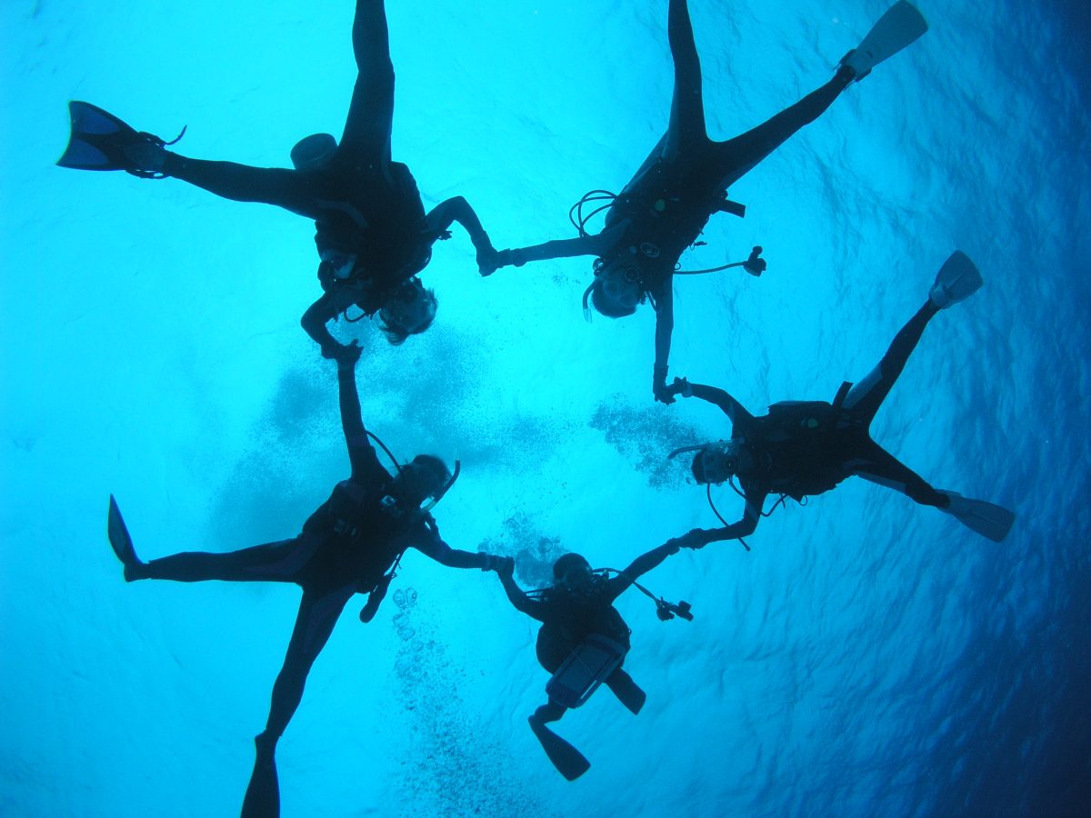 open water diving course