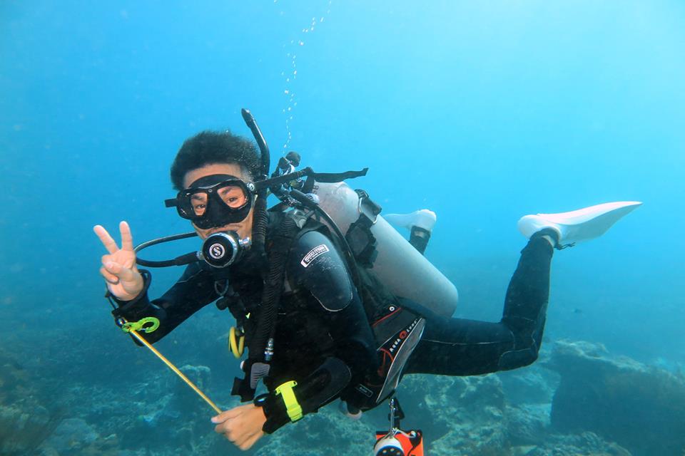 Diving Blue Corner Bali