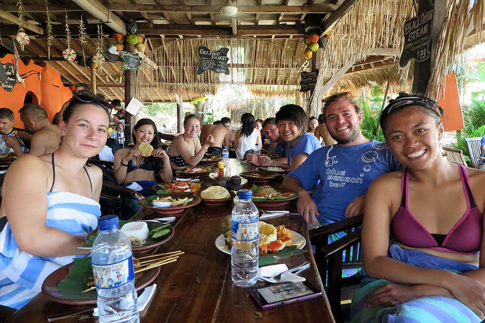 Padang Bai Lunch