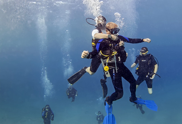 Rescue diver course