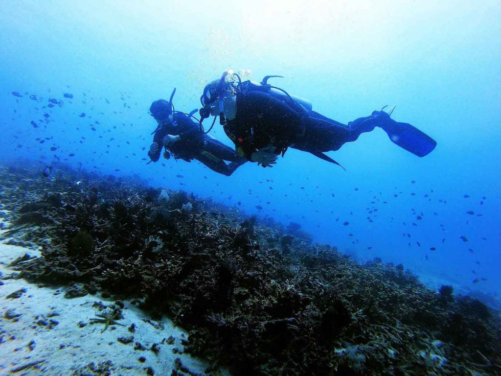 diving bouyancy bali