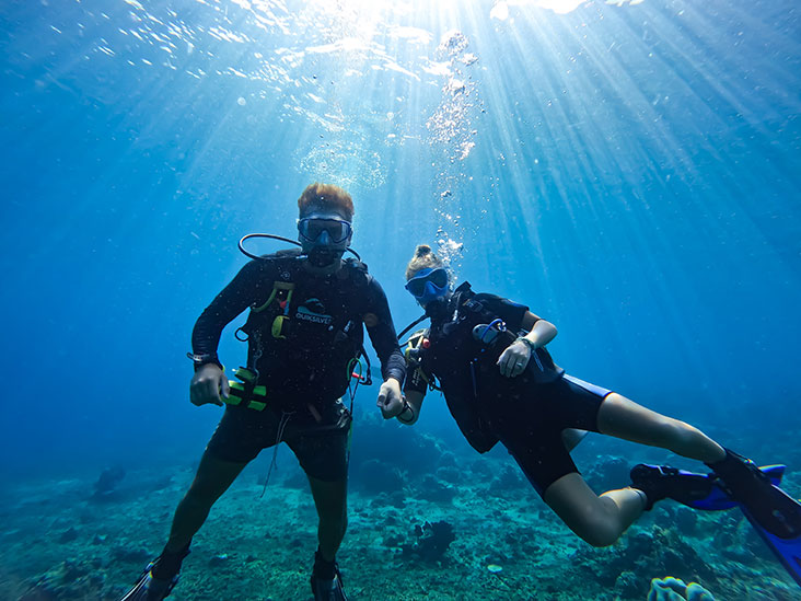 diving trips in Bali