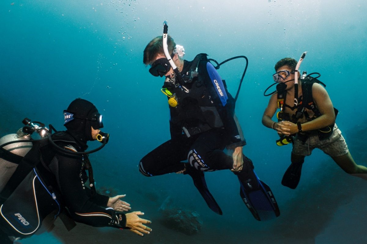 scuba diving open water certification